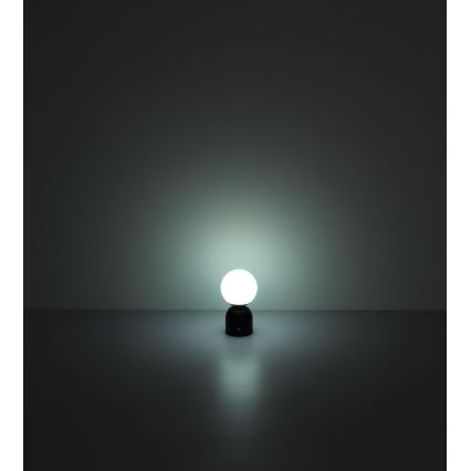 Globo - LED Prigušiva stona lampa na dodir LED/2,5W/3,7V 2700/4000/65000K 1800 mAh USB crno