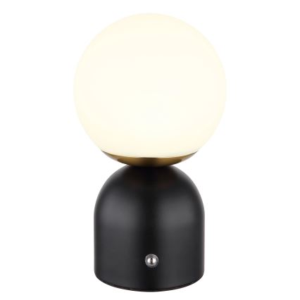 Globo - LED Prigušiva stona lampa na dodir LED/2,5W/3,7V 2700/4000/65000K 1800 mAh USB crno