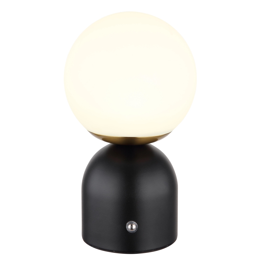 Globo - LED Prigušiva stona lampa na dodir LED/2,5W/3,7V 2700/4000/65000K 1800 mAh USB crno