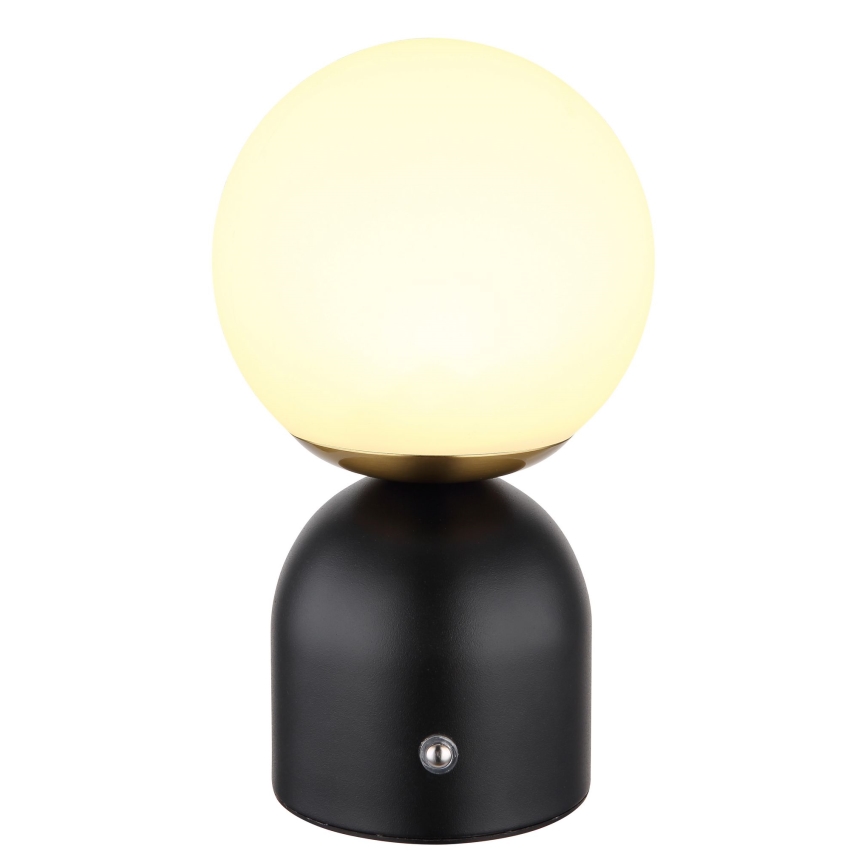 Globo - LED Prigušiva stona lampa na dodir LED/2,5W/3,7V 2700/4000/65000K 1800 mAh USB crno