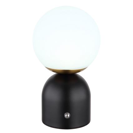 Globo - LED Prigušiva stona lampa na dodir LED/2,5W/3,7V 2700/4000/65000K 1800 mAh USB crno
