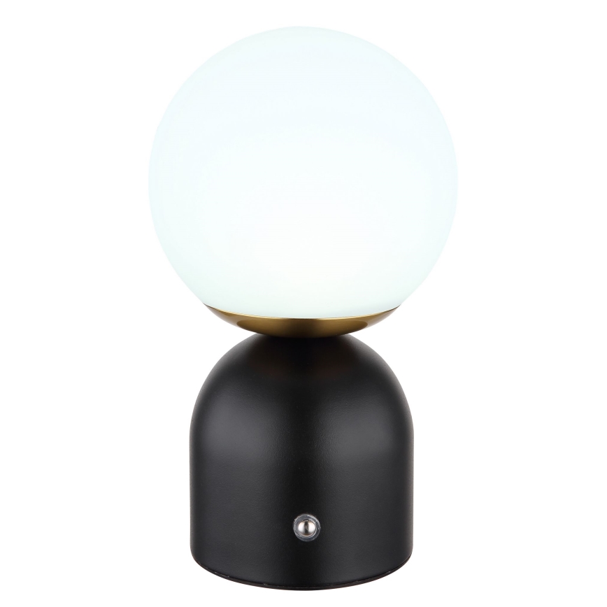 Globo - LED Prigušiva stona lampa na dodir LED/2,5W/3,7V 2700/4000/65000K 1800 mAh USB crno