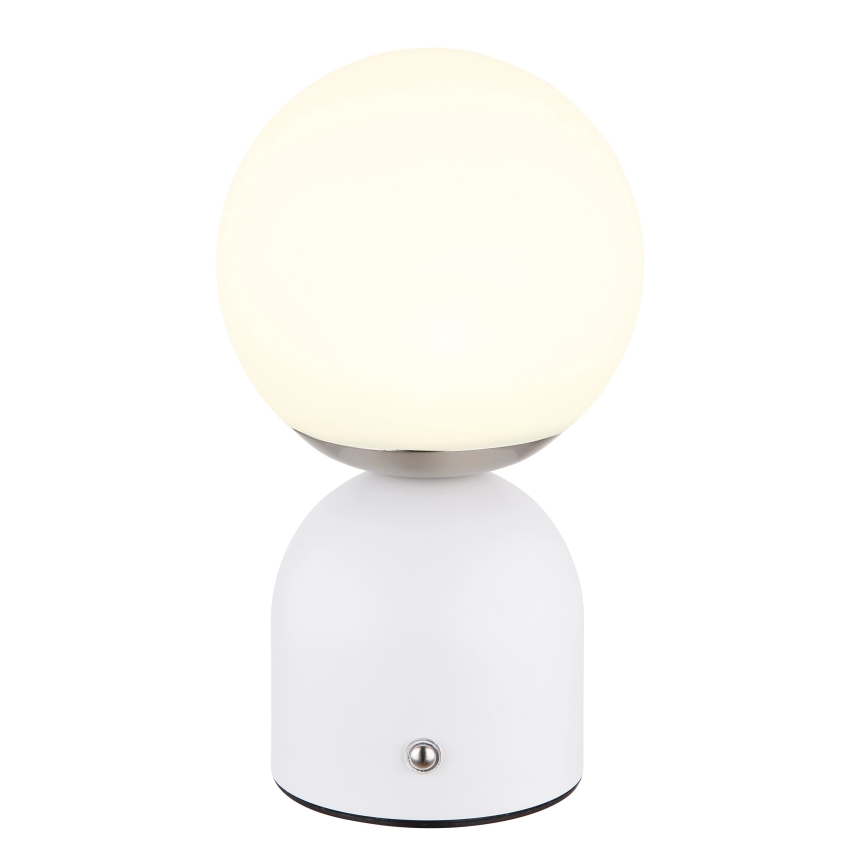Globo - LED Prigušiva stona lampa na dodir LED/2,5W/3,7V 2700/4000/6500K 1800 mAh USB bela