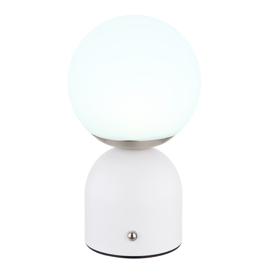Globo - LED Prigušiva stona lampa na dodir LED/2,5W/3,7V 2700/4000/6500K 1800 mAh USB bela