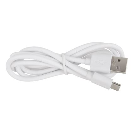 Globo - LED Prigušiva stona lampa na dodir LED/2,5W/3,7V 2700/4000/6500K 1800 mAh USB mat krom