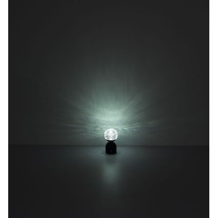 Globo - LED Prigušiva stona lampa na dodir LED/2,5W/3,7V 2700/4000/6500K 1800 mAh USB crno