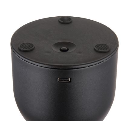Globo - LED Prigušiva stona lampa na dodir LED/2,5W/3,7V 2700/4000/6500K 1800 mAh USB crno