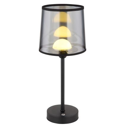 Globo - LED Prigušiva punjiva dodirna stona lampa LED/2,5W/3,7V 2700/4000/6500K 1800 mAh crno