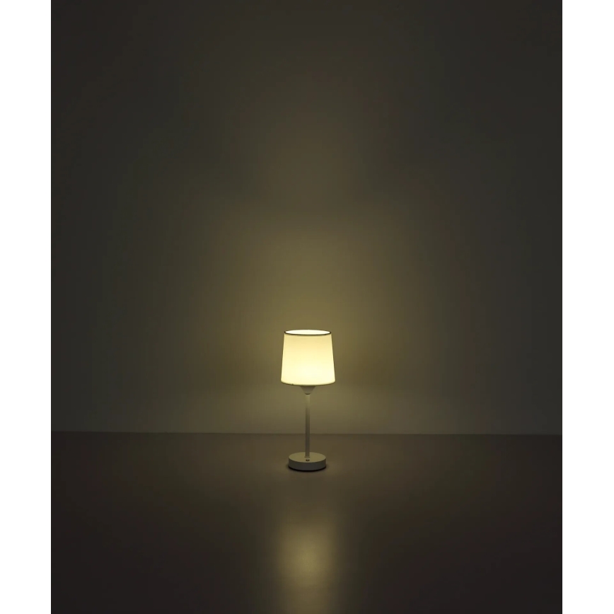 Globo - LED Prigušiva punjiva dodirna stona lampa LED/2,5W/3,7V 2700/4000/6500K 1800 mAh bela