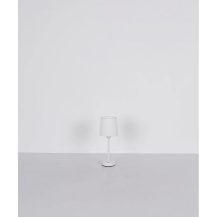 Globo - LED Prigušiva punjiva dodirna stona lampa LED/2,5W/3,7V 2700/4000/6500K 1800 mAh bela