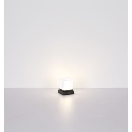 Globo - LED Prigušiva stona lampa na dodir LED/2,5W/3,7V 2700K/4000K/6500K 1800 mAh USB crno