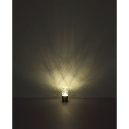 Globo - LED Prigušiva stona lampa na dodir LED/2,5W/3,7V 2700K/4000K/6500K 1800 mAh USB zlatna