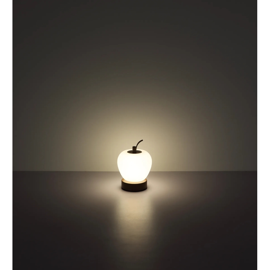 Globo - LED Prigušiva stona lampa na dodir LED/2W/3,7V 2700K/4000K/6500K 1200 mAh USB braon
