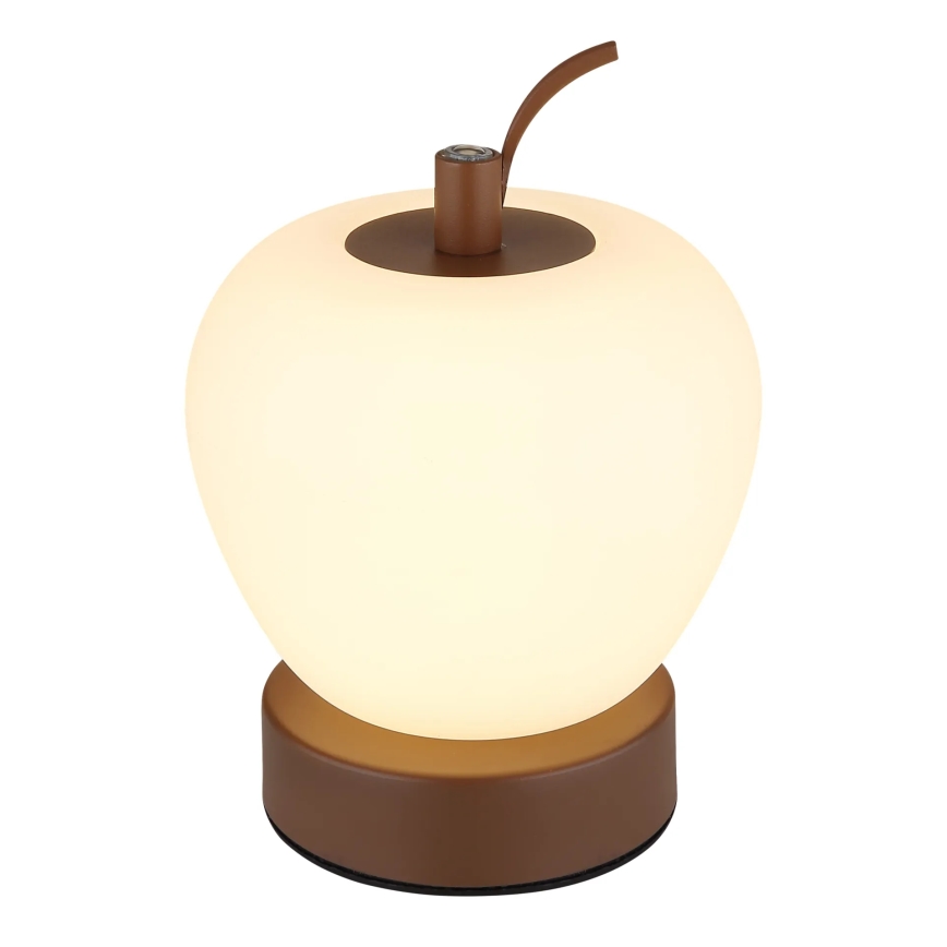 Globo - LED Prigušiva stona lampa na dodir LED/2W/3,7V 2700K/4000K/6500K 1200 mAh USB braon