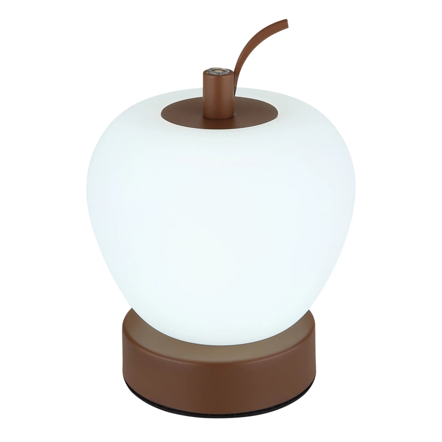 Globo - LED Prigušiva stona lampa na dodir LED/2W/3,7V 2700K/4000K/6500K 1200 mAh USB braon