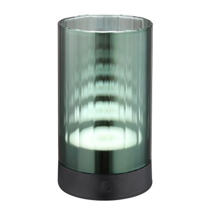 Globo - LED Vanjska prigušivi punjiva dodirna stona lampa LED/2W/3,7V 2700/4000/6500K 1200mAh IP44 zelena