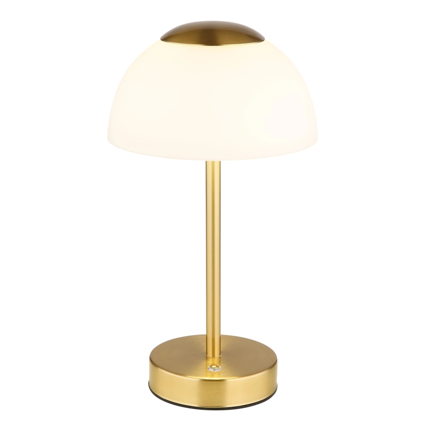 Globo - LED Prigušiva punjiva stona lampa LED/2,5W/5V 1800mAh 2700K/4000K/6500K mesing