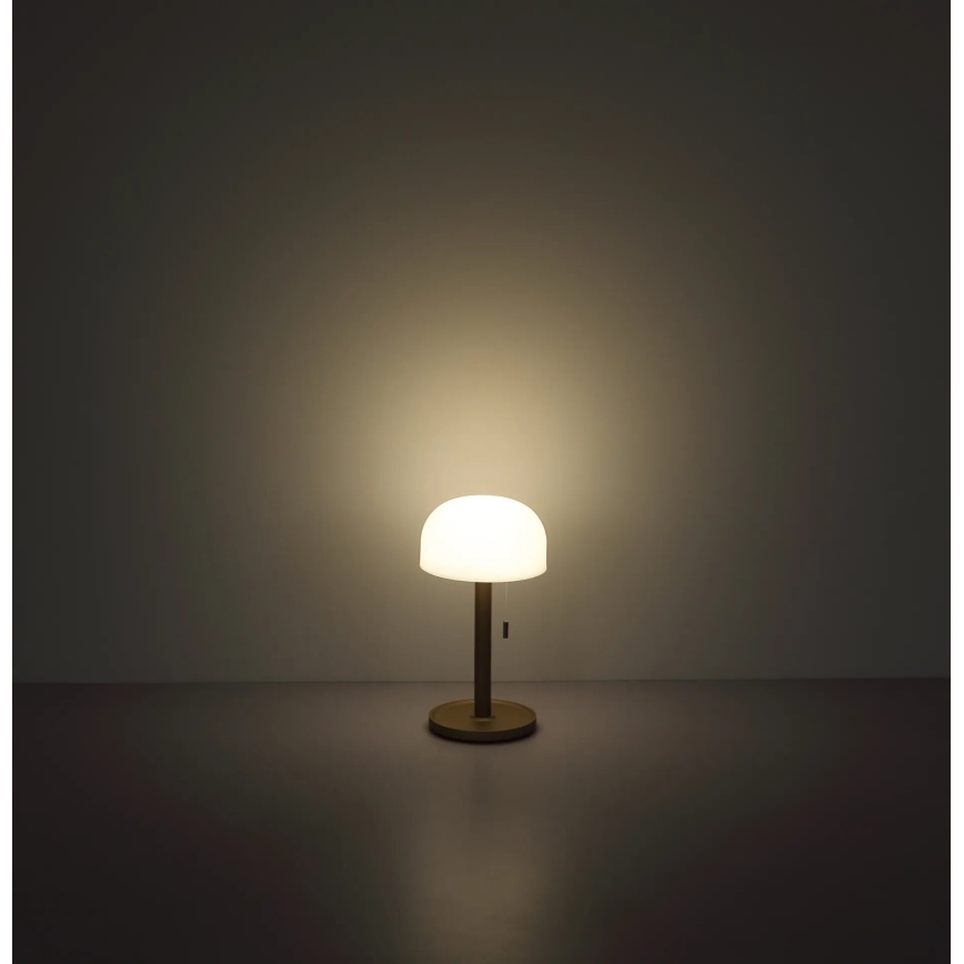 Globo - LED Punjiva stona lampa LED/1,5W/3,7V 3000/4200/6000K 1800mAh braon