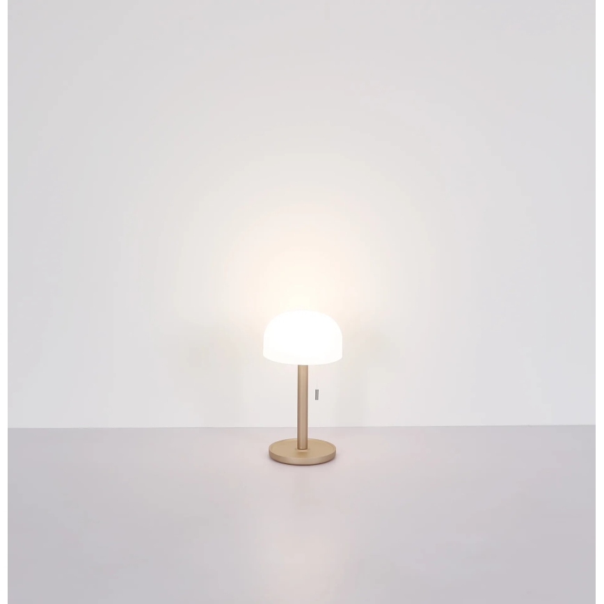 Globo - LED Punjiva stona lampa LED/1,5W/3,7V 3000/4200/6000K 1800mAh braon