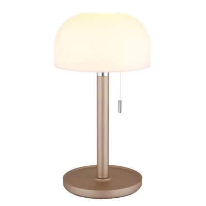 Globo - LED Punjiva stona lampa LED/1,5W/3,7V 3000/4200/6000K 1800mAh braon