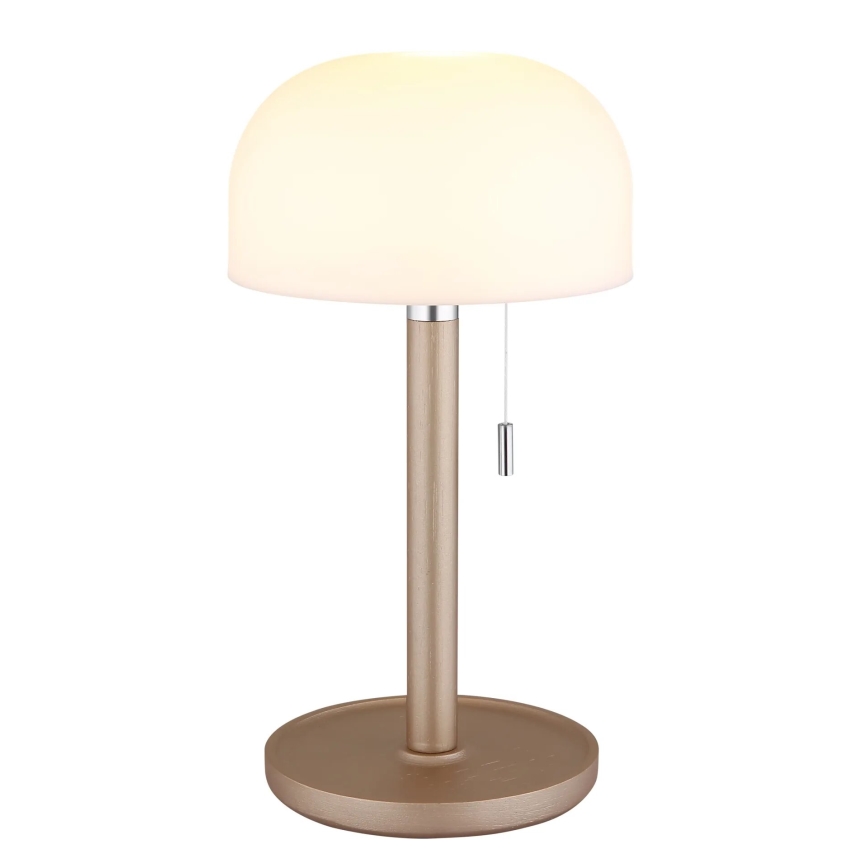 Globo - LED Punjiva stona lampa LED/1,5W/3,7V 3000/4200/6000K 1800mAh braon