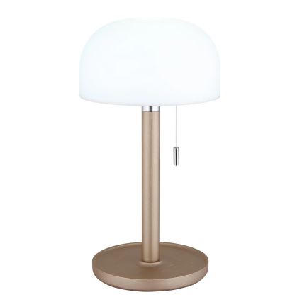 Globo - LED Punjiva stona lampa LED/1,5W/3,7V 3000/4200/6000K 1800mAh braon