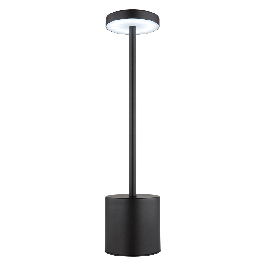 Globo - LED Prigušiva stona lampa na dodir LED/1,2W/3,7V 2000K/3500K/7000K 1200 mAh USB crno