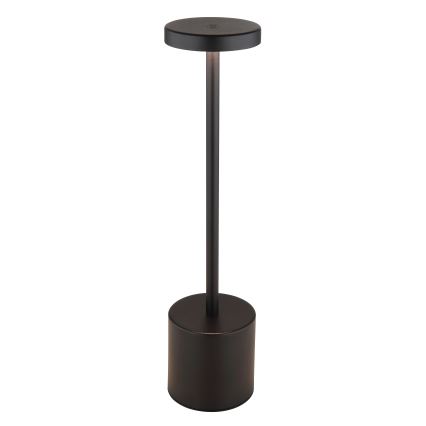 Globo - LED Prigušiva stona lampa na dodir LED/1,2W/3,7V 2000K/3500K/7000K 1200 mAh USB crno