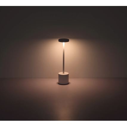 Globo - LED Prigušiva stona lampa na dodir LED/1,2W/3,7V 2000K/3500K/7000K 1200 mAh USB bela