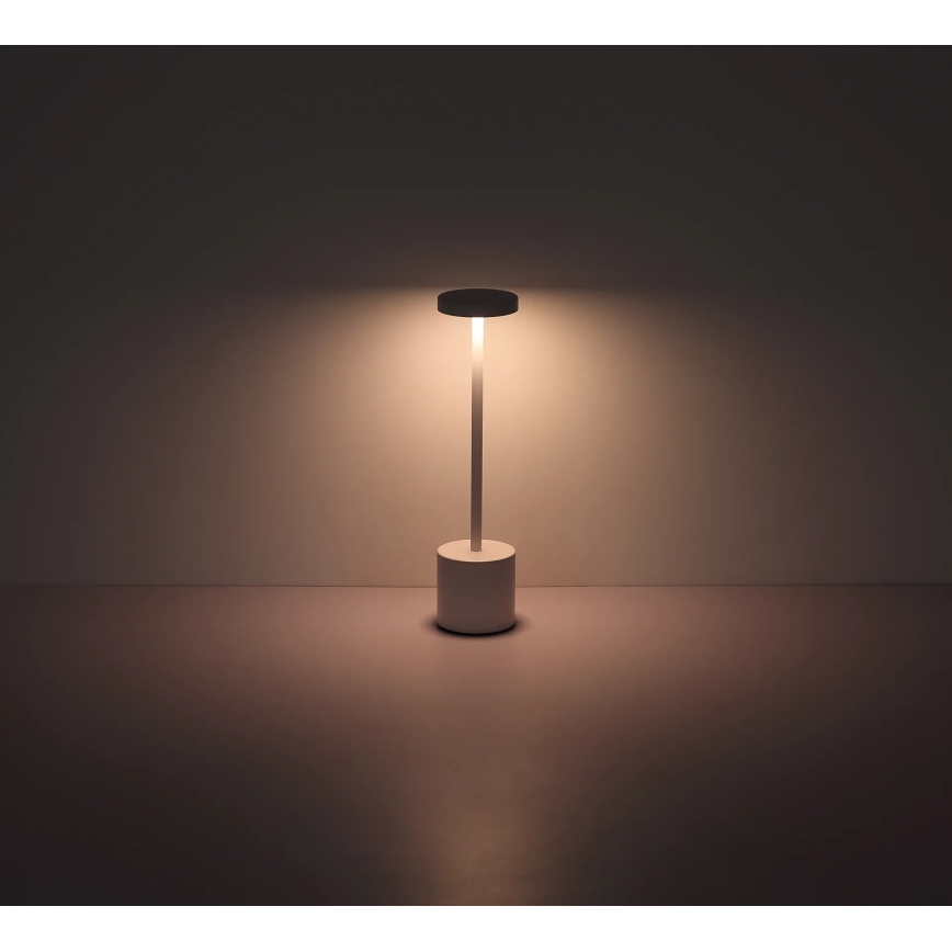 Globo - LED Prigušiva stona lampa na dodir LED/1,2W/3,7V 2000K/3500K/7000K 1200 mAh USB bela