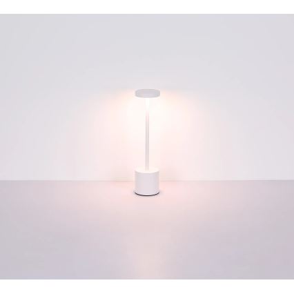 Globo - LED Prigušiva stona lampa na dodir LED/1,2W/3,7V 2000K/3500K/7000K 1200 mAh USB bela