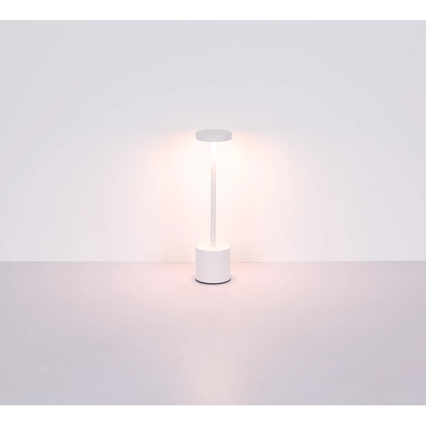 Globo - LED Prigušiva stona lampa na dodir LED/1,2W/3,7V 2000K/3500K/7000K 1200 mAh USB bela