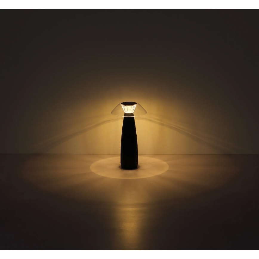 Globo - LED Prigušiva punjiva dodirna stona lampa LED/1W/3,7V 3000K 1200mAh crno