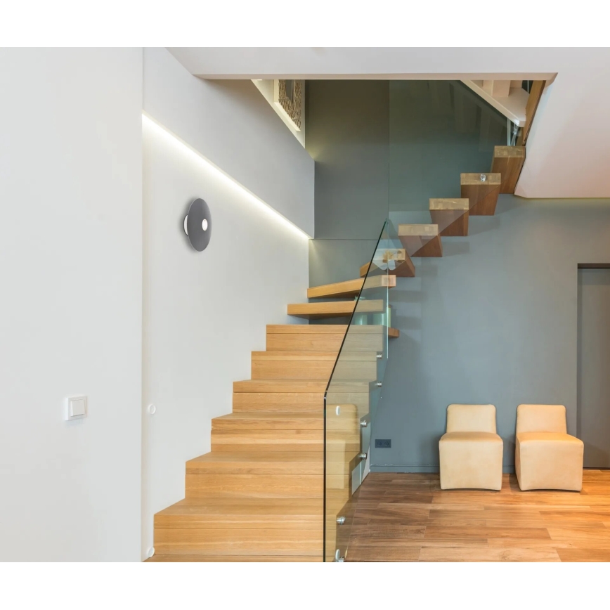 Globo - LED spoljna punjiva dodirna stona lampa LED/3W/3,7V 1800/2700/3000K IP44 1800 mAh siva