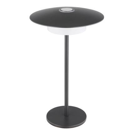 Globo - LED spoljna punjiva dodirna stona lampa LED/3W/3,7V 1800/2700/3000K IP44 1800 mAh siva