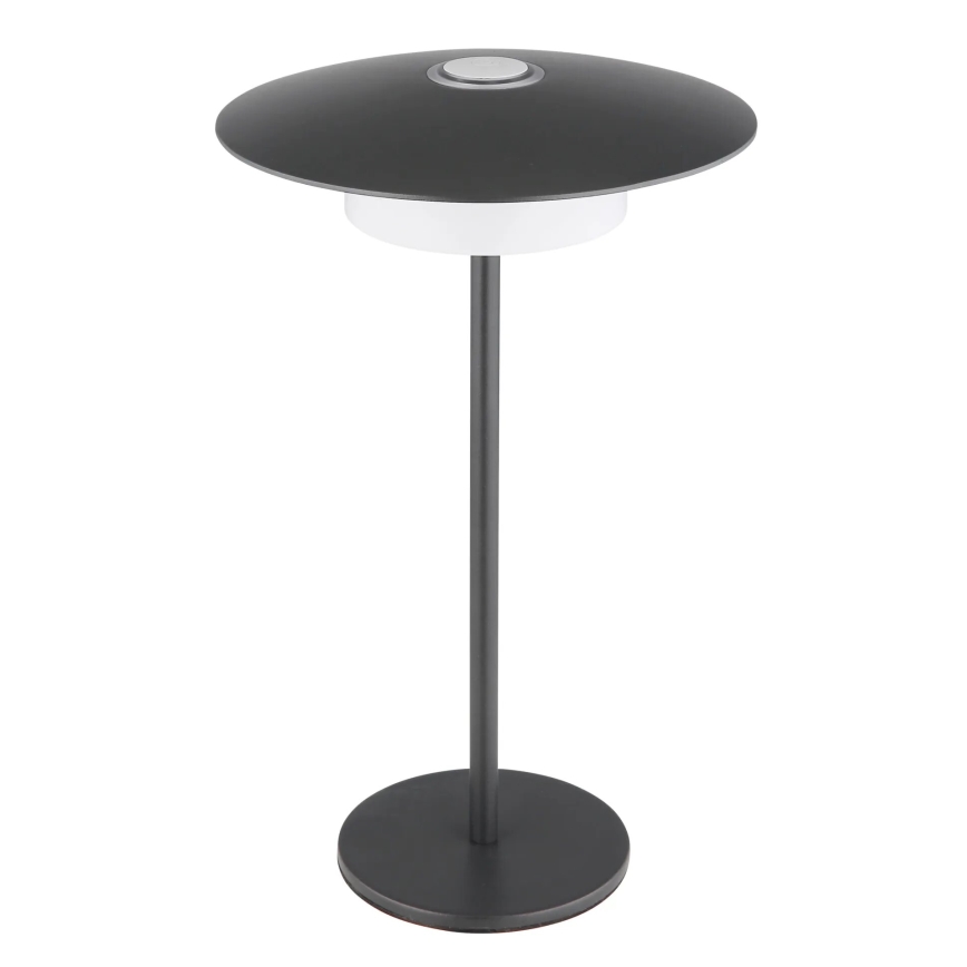 Globo - LED spoljna punjiva dodirna stona lampa LED/3W/3,7V 1800/2700/3000K IP44 1800 mAh siva