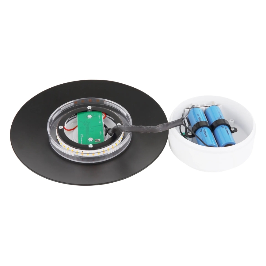 Globo - LED spoljna punjiva dodirna stona lampa LED/3W/3,7V 1800/2700/3000K IP44 1800 mAh siva