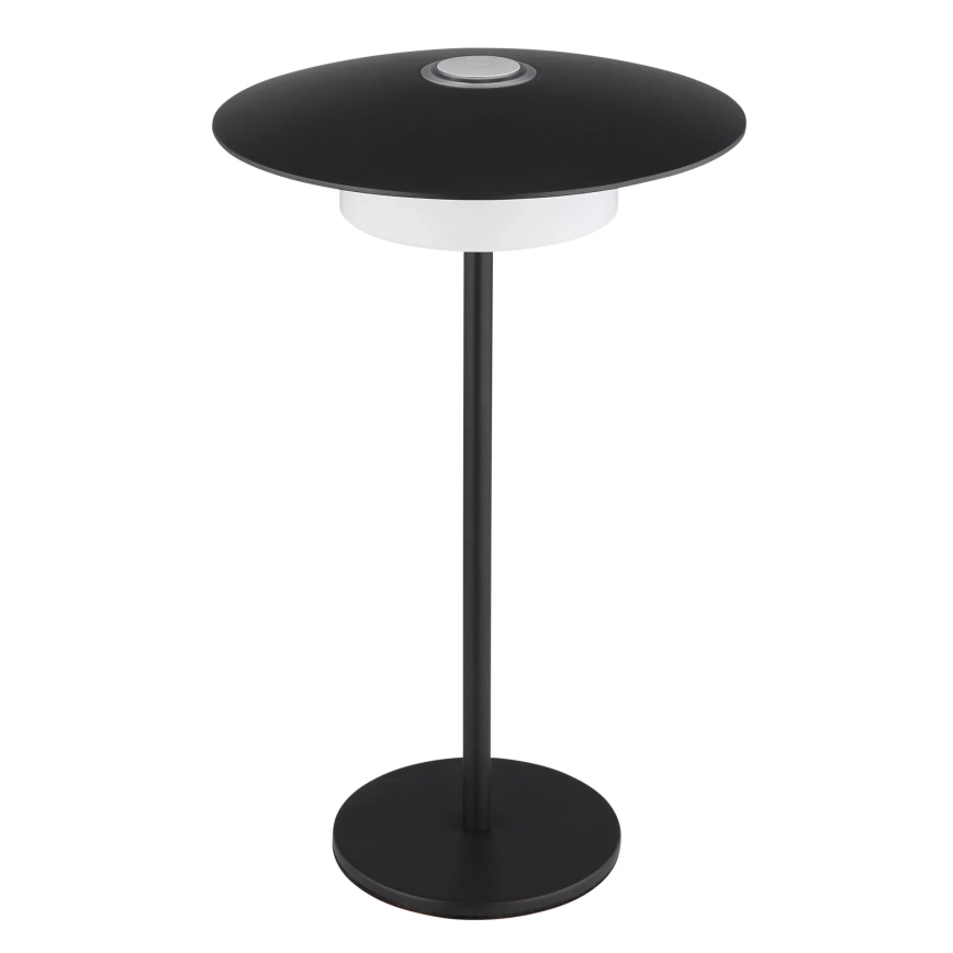 Globo - LED Vanjska punjiva dodirna stona lampa LED/3W/3,7V 1800/2700/3000K IP44 1800 mAh crno