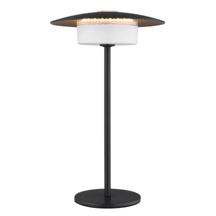 Globo - LED Vanjska punjiva dodirna stona lampa LED/3W/3,7V 1800/2700/3000K IP44 1800 mAh crno