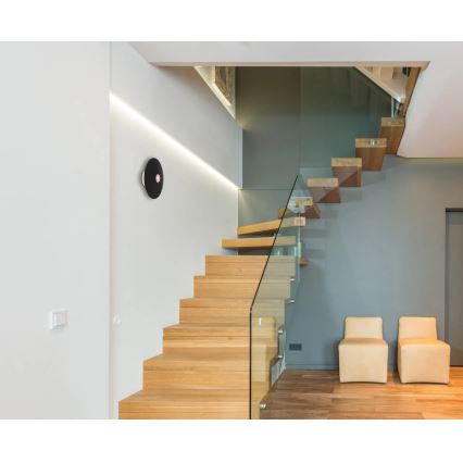 Globo - LED spoljašnja punjiva dodirna stona lampa LED/3W/3,7V 1800/2700/3000K IP44 1800 mAh crna