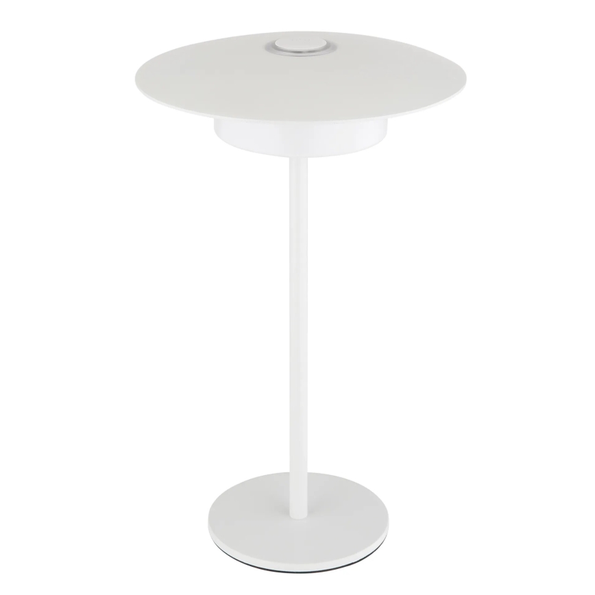 Globo - Punjiva LED spoljna stona lampa na dodir LED/3W/3,7V 1800/2700/3000K IP44 1800 mAh bela