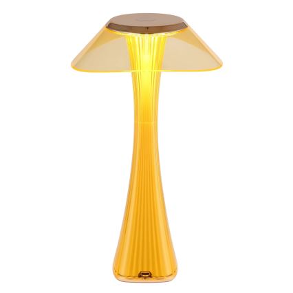 Globo - LED Prigušiva punjiva stona lampa LED/2,5W/3,7V 1200mAh 2700K/4500K/6500K zlatna