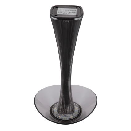 Globo - LED Prigušiva punjiva stona lampa LED/2,5W/3,7V 1200mAh 2700K/4500K/6500K crno