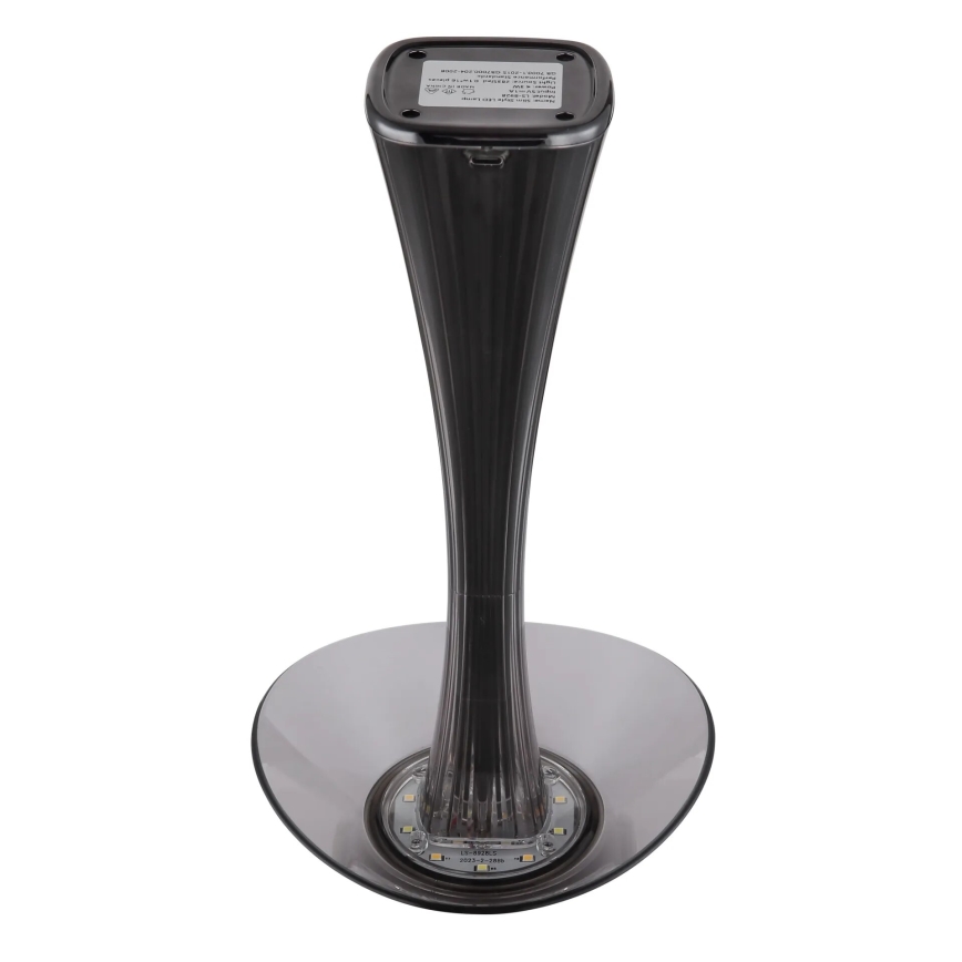 Globo - LED Prigušiva punjiva stona lampa LED/2,5W/3,7V 1200mAh 2700K/4500K/6500K crno
