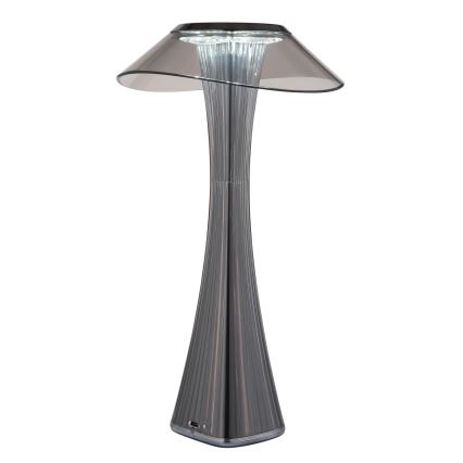 Globo - LED Prigušiva punjiva stona lampa LED/2,5W/3,7V 1200mAh 2700K/4500K/6500K crno