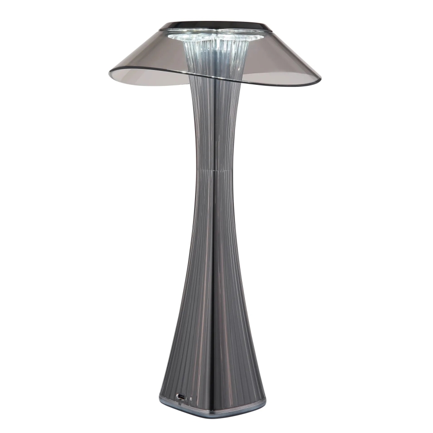 Globo - LED Prigušiva punjiva stona lampa LED/2,5W/3,7V 1200mAh 2700K/4500K/6500K crno