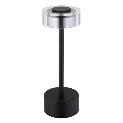 Globo - LED Prigušiva punjiva dodirna stona lampa LED/2,5W/3,7V 2700/4000/6500K 1800mAh crno