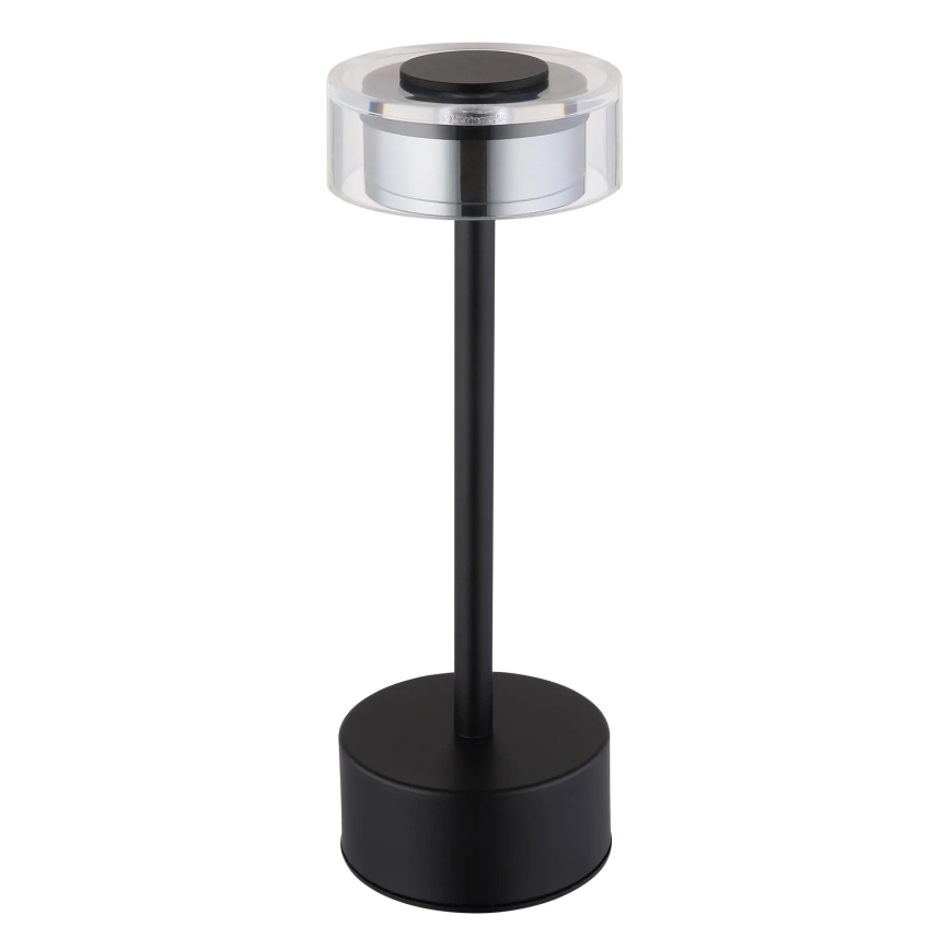Globo - LED Prigušiva punjiva dodirna stona lampa LED/2,5W/3,7V 2700/4000/6500K 1800mAh crno