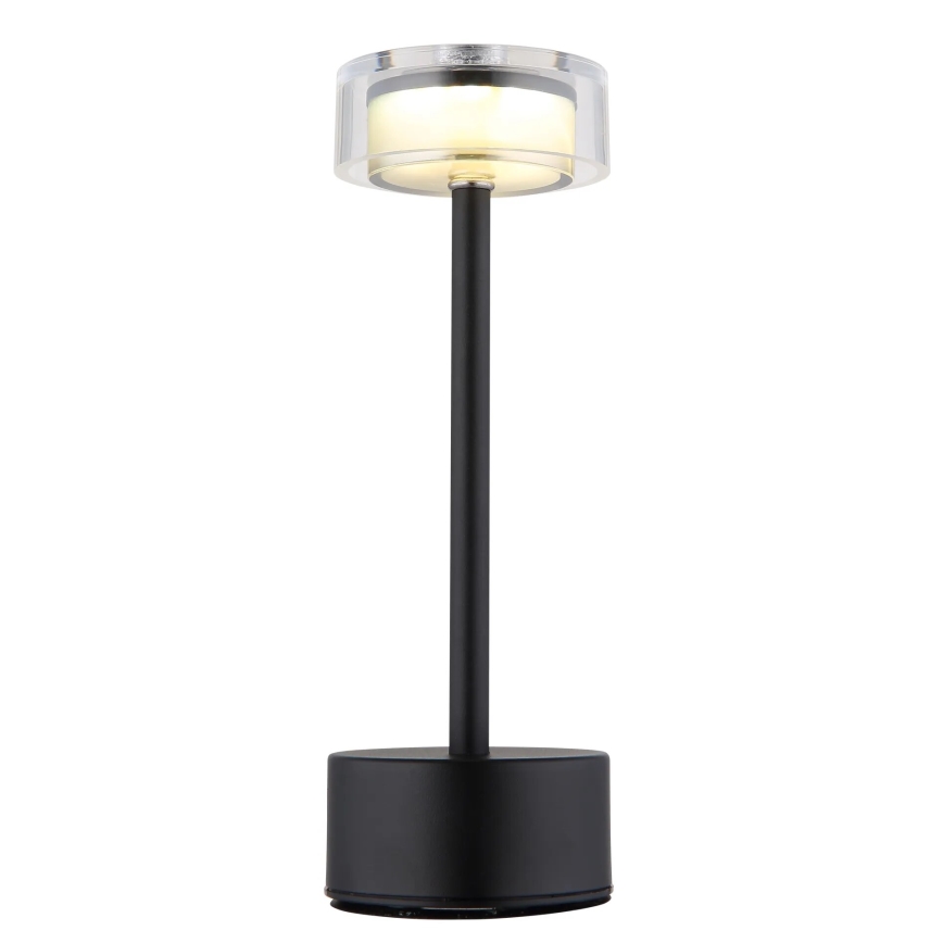 Globo - LED Prigušiva punjiva dodirna stona lampa LED/2,5W/3,7V 2700/4000/6500K 1800mAh crno