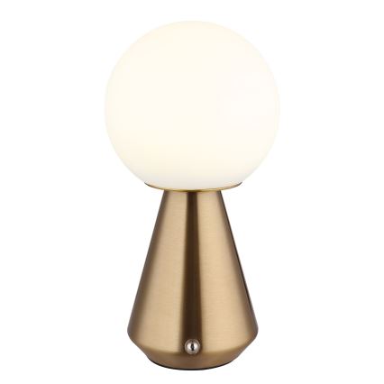 Globo - LED prigušiva dodirna spoljašnja stona lampa LED/1,5W/5V 3000/4500/6500K 1800 mAh IP41 bakarna